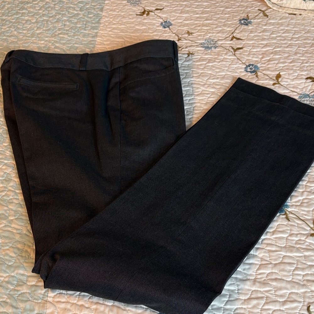 Banana Republic Women’s Ryan Fit Charcoal Gray Dress Pants Size 8L - Picture 4 of 10